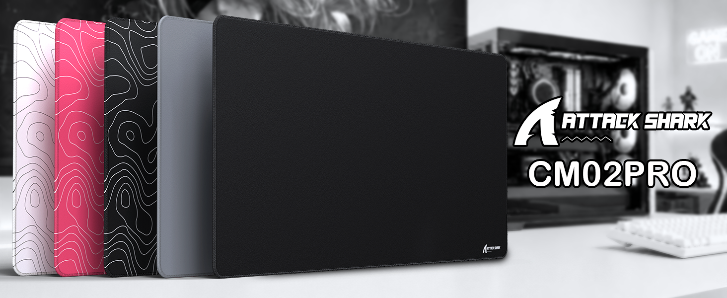 ATTACK SHARK CM02PRO eSport Gaming Muismat (900x400x4 MM)