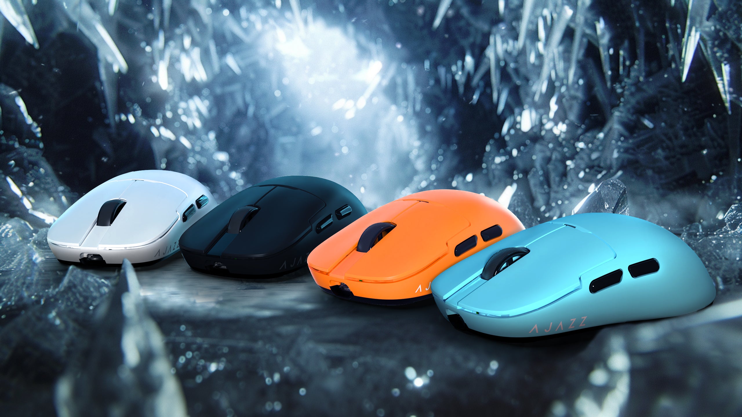 ATTACK SHARK x AJAZZ AJ159 APEX PAW3950 Triple Mode Gaming Muis 8K