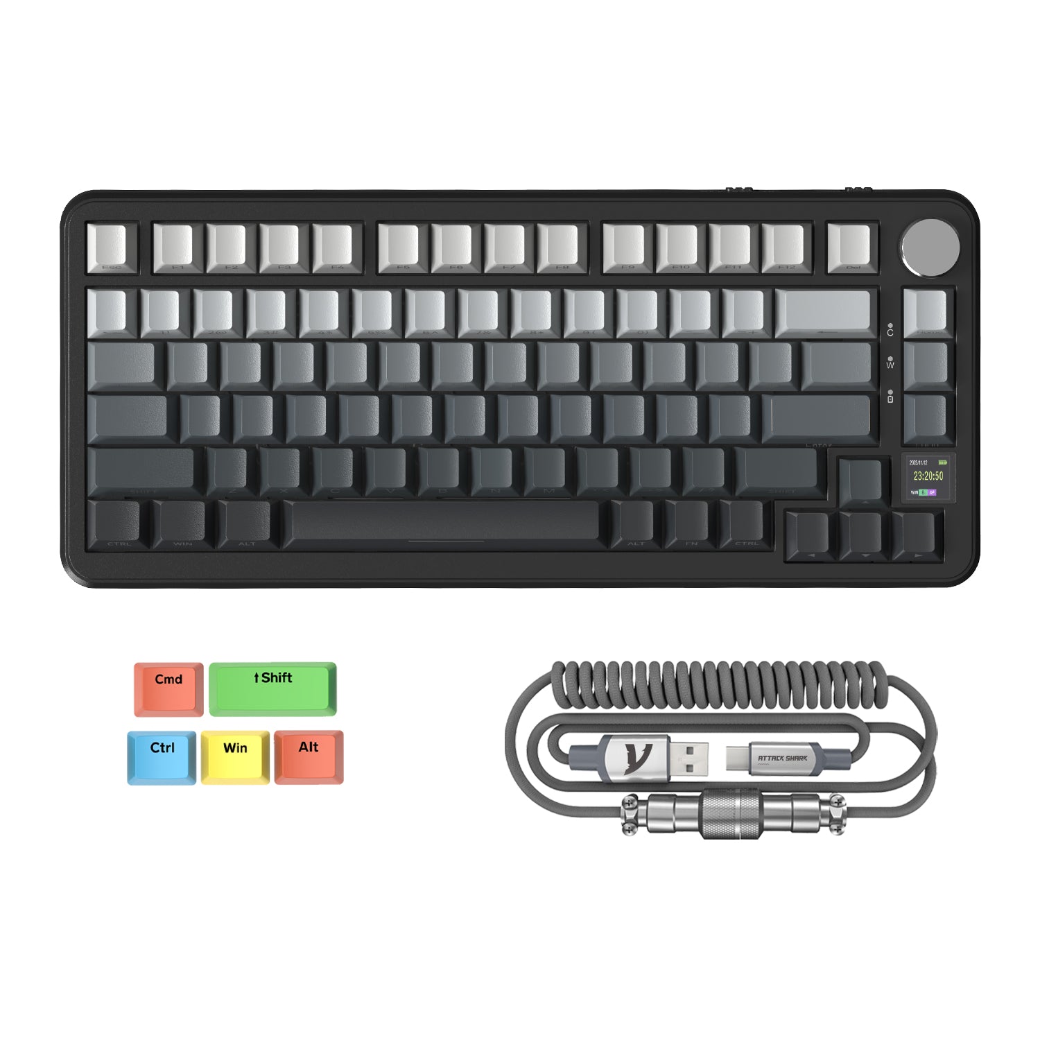 ATTACK SHARK X85PRO Tri-mode Gasket Mechanical Keyboard