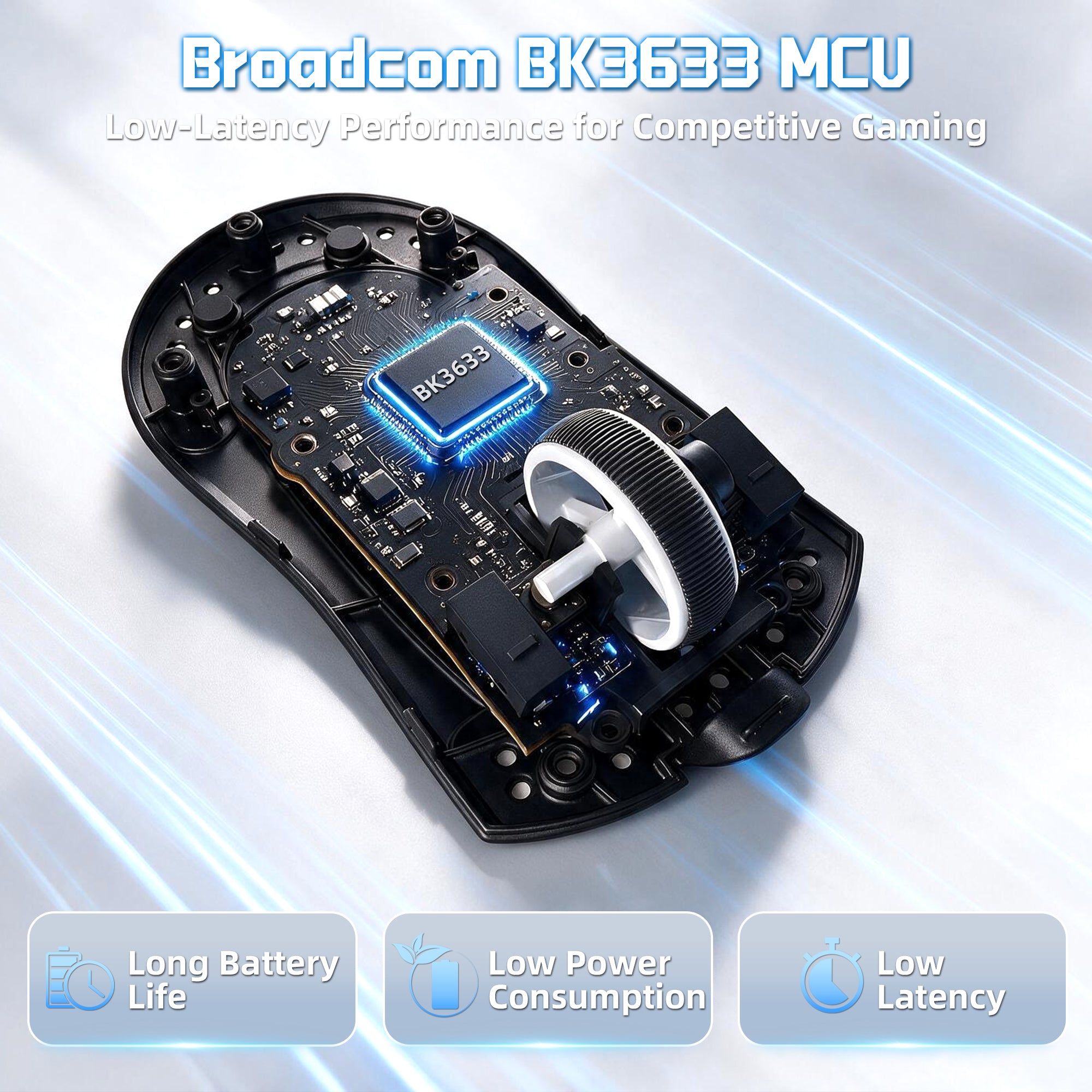 ATTACK SHARK X11 PRO V2 Draadloze Gaming Muis met TFT Display Oplaadstation
