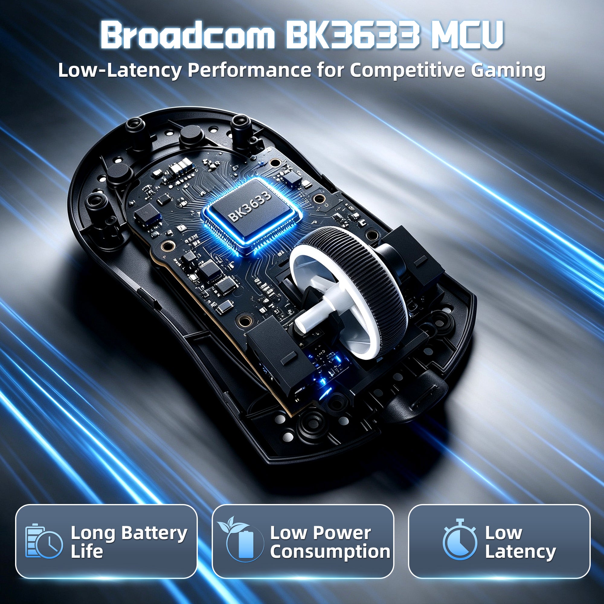 ATTACK SHARK X11 PRO V2 Draadloze Gaming Muis met TFT Display Oplaadstation