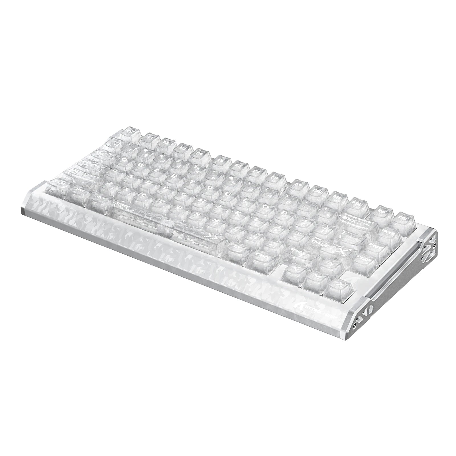 ATTACK SHARK R86 HE-toetsenbord met koolstofvezel, snelle trigger en magnetische schakelaars