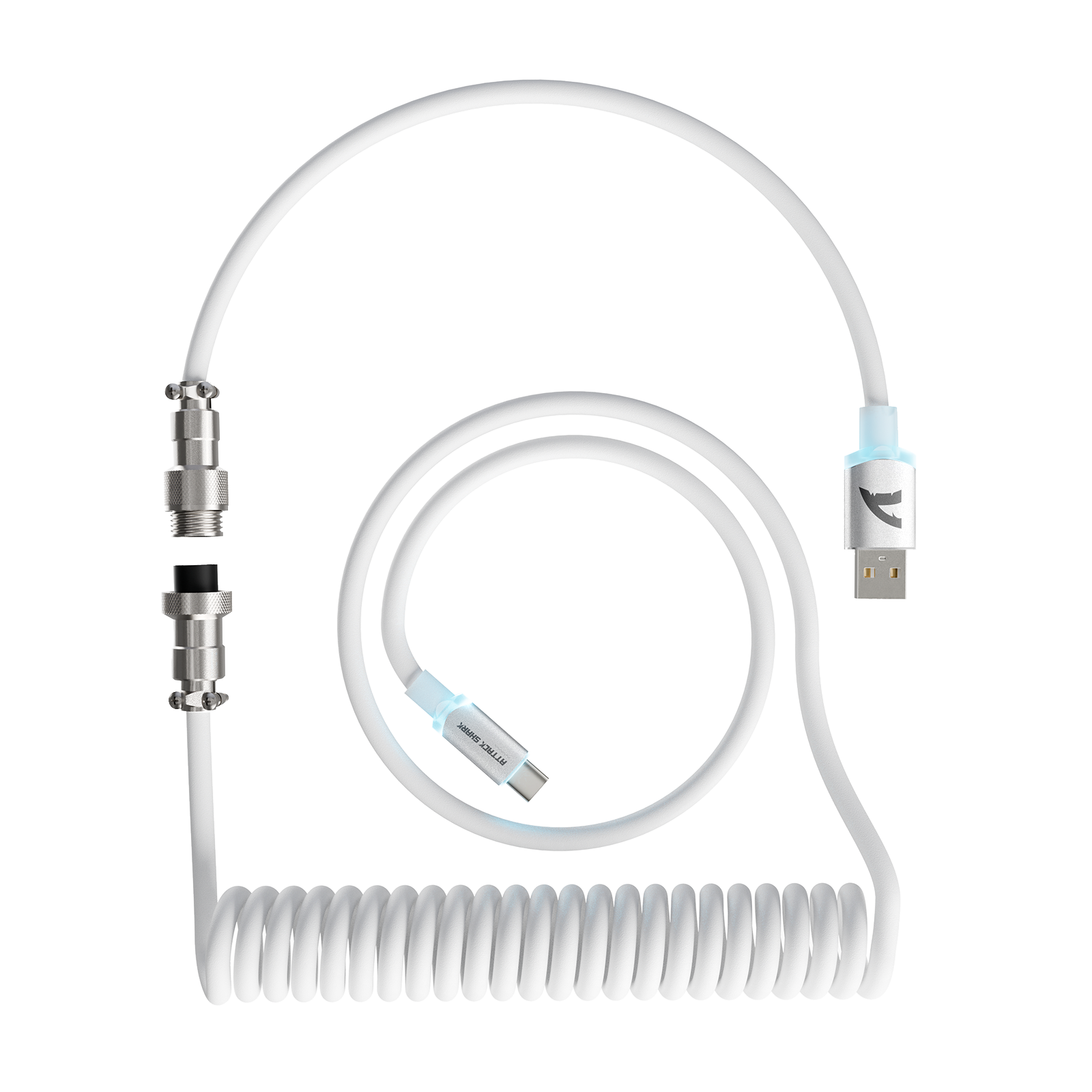 ATTACK SHARK C06 ULTRA Spiraalkabel voor muis