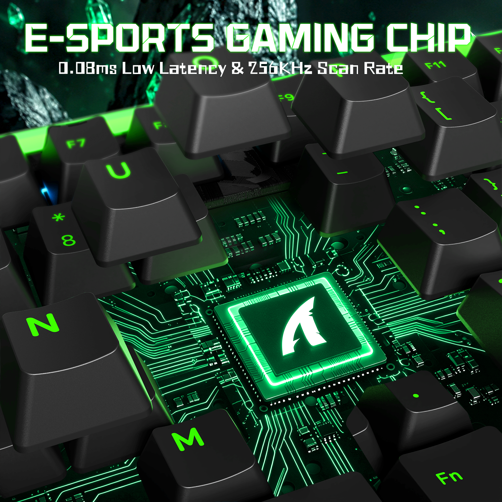 ATTACK SHARK R98 HE Carbon Fiber Bedraad Sneltoets Magnetische Schakelaar Toetsenbord Met C01 Ultra RGB Opgerolde Kabel