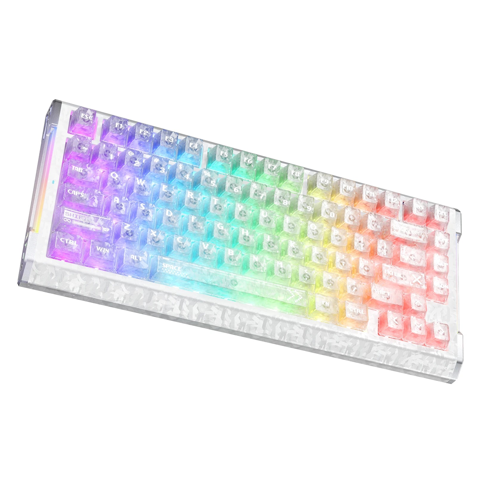 ATTACK SHARK R86 HE-toetsenbord met koolstofvezel, snelle trigger en magnetische schakelaars