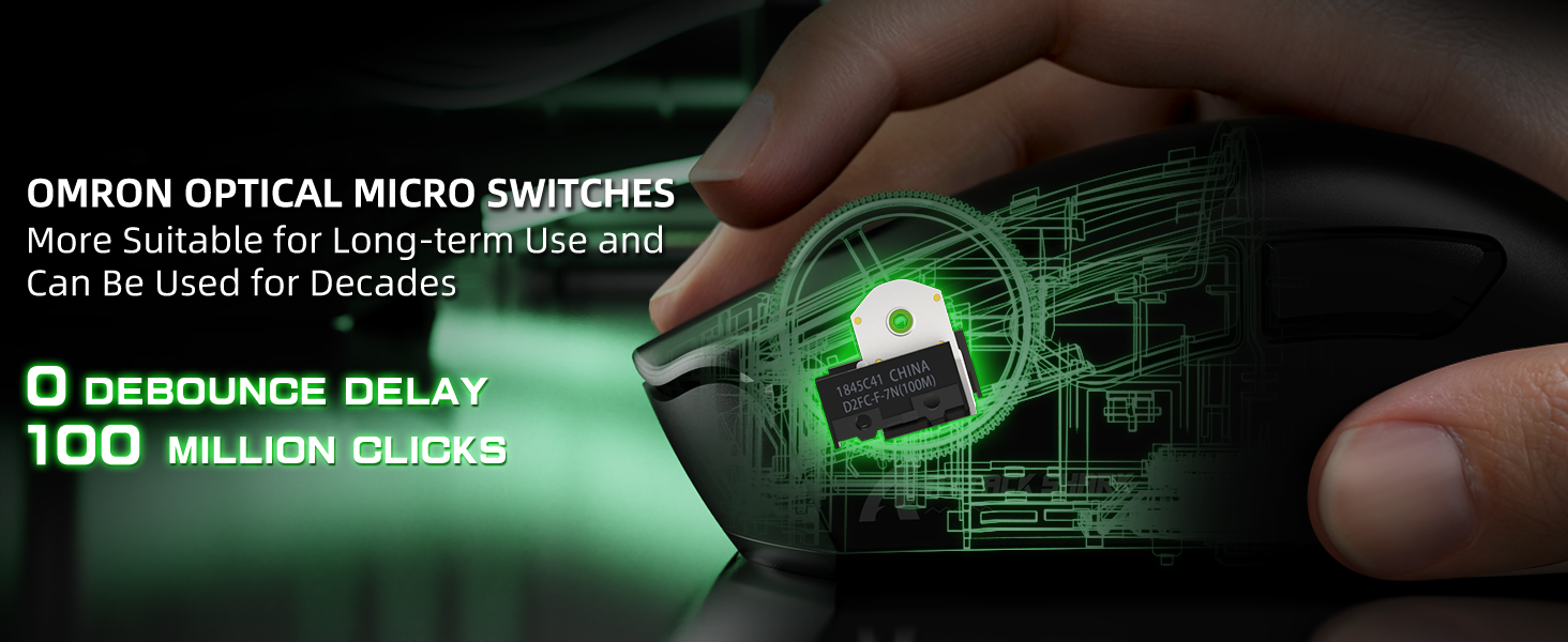 ATTACK SHARK V3 Ultra-Lichte Driemodi Gaming Muis