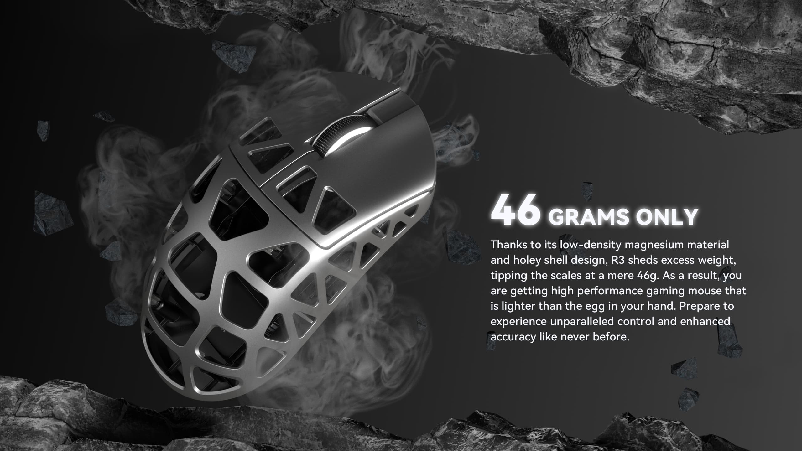 ATTACK SHARK R3 Magnesiumlegering Gaming Muis 8K