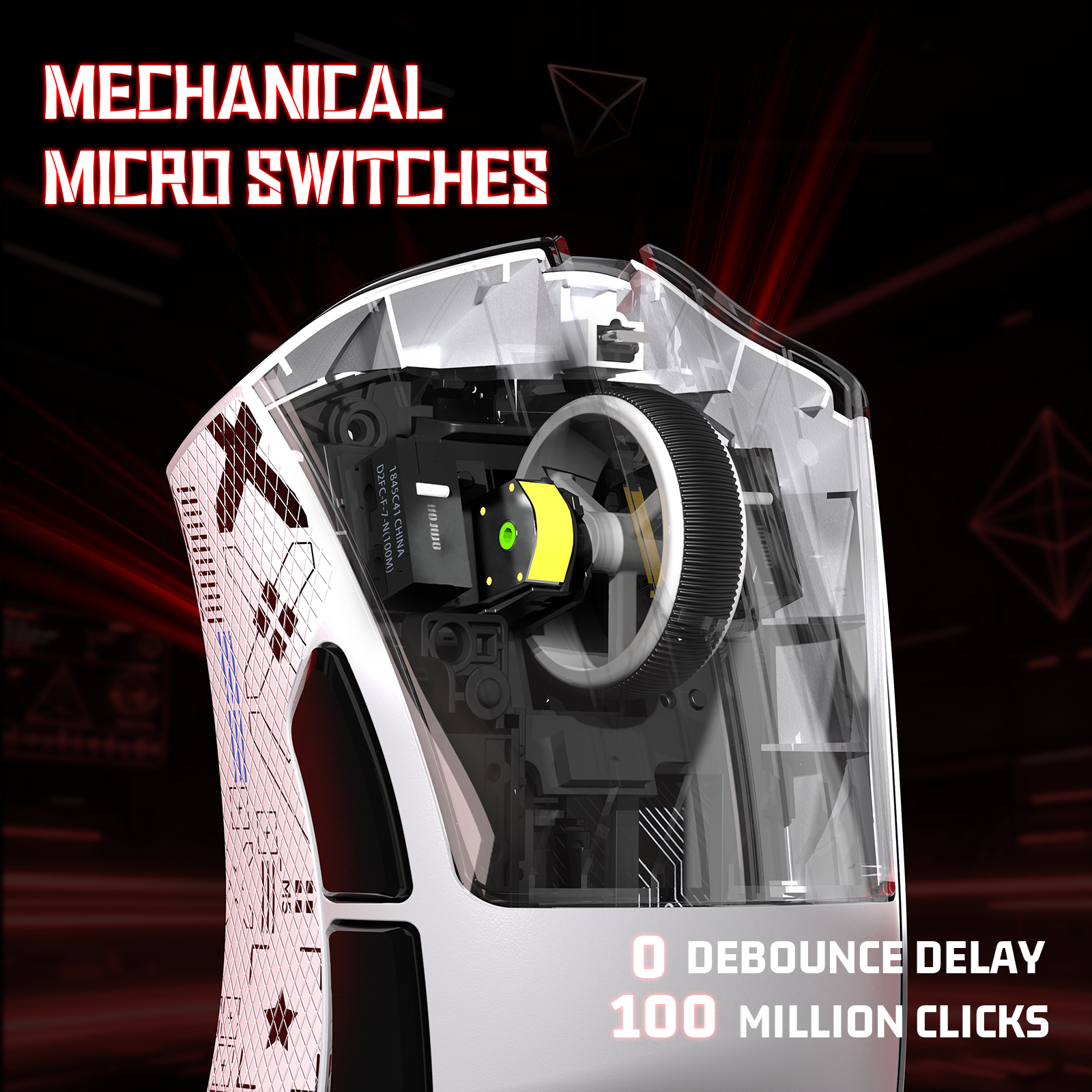 ATTACK SHARK V3 Ultra-Lichte Driemodi Gaming Muis