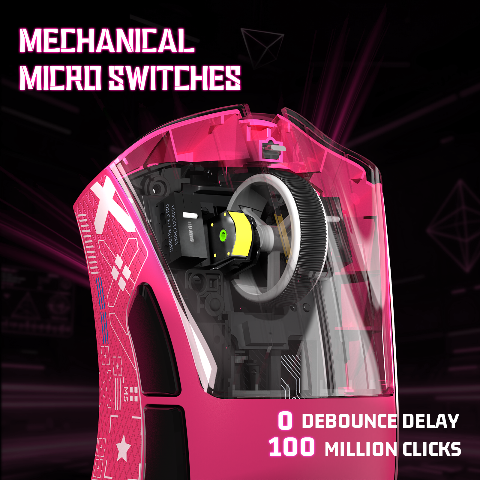 ATTACK SHARK V3 Ultra-Lichte Driemodi Gaming Muis