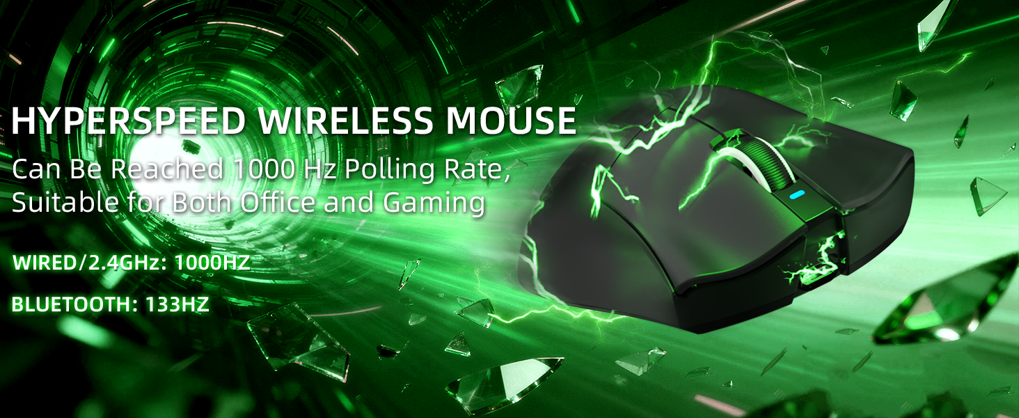 ATTACK SHARK V3 Ultra-Lichte Driemodi Gaming Muis