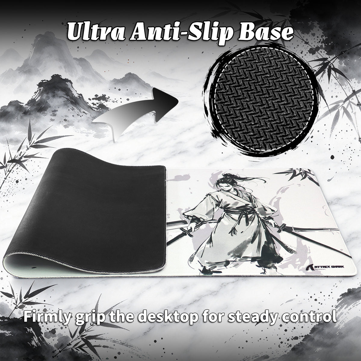 ATTACK SHARK CM02PRO eSport Gaming Muismat (900x400x4 MM)