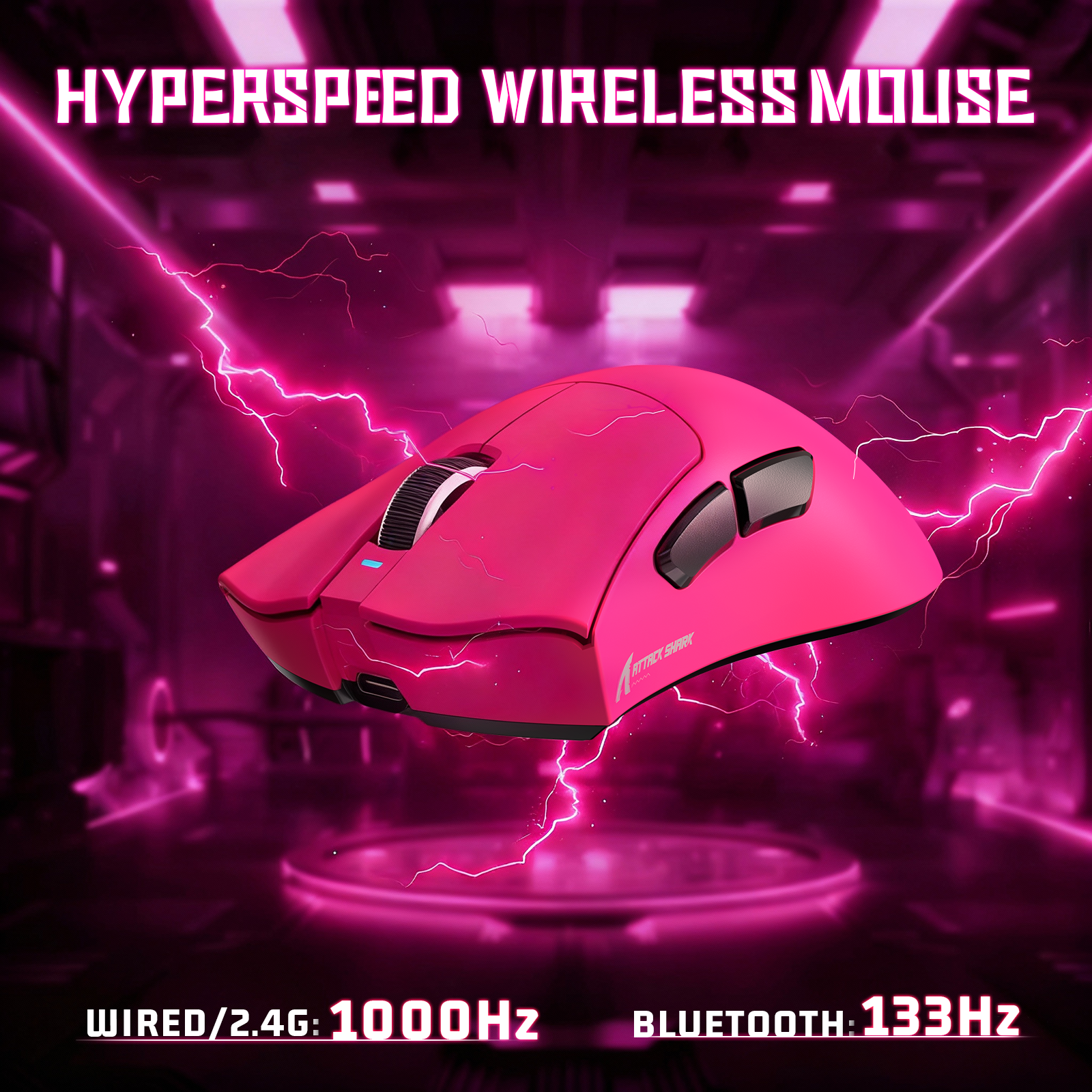 ATTACK SHARK V3 Ultra-Lichte Driemodi Gaming Muis