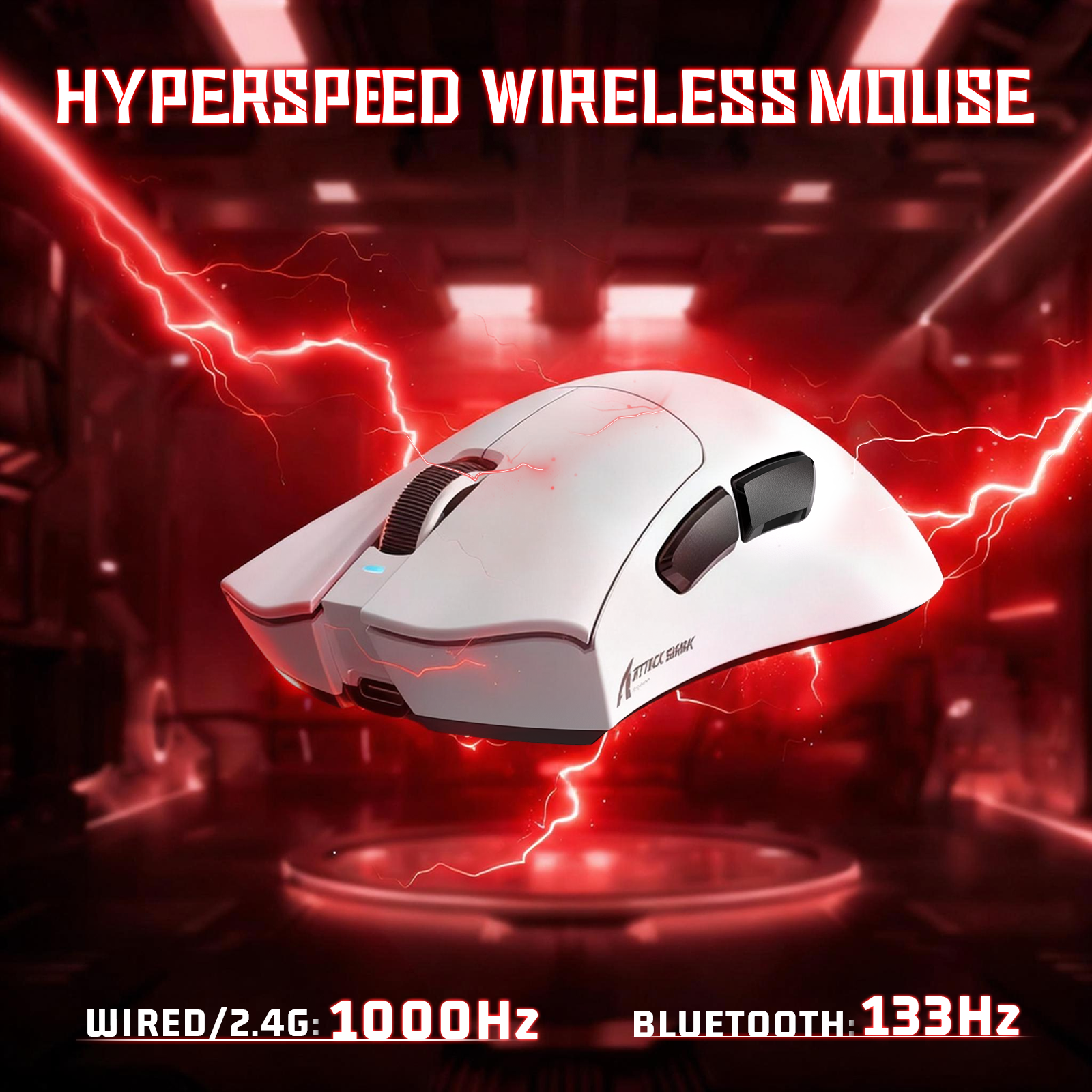 ATTACK SHARK V3 Ultra-Lichte Driemodi Gaming Muis
