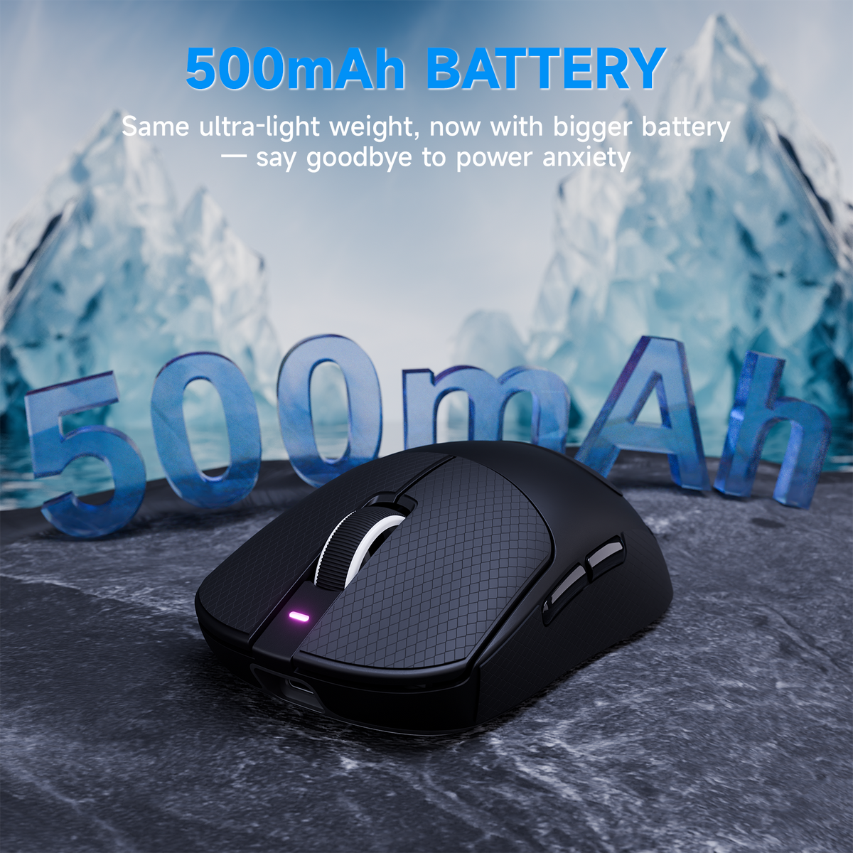 ATTACK SHARK X8 PLUS draadloze gamingmuis met drie modi en C06 ULTRA-kabel