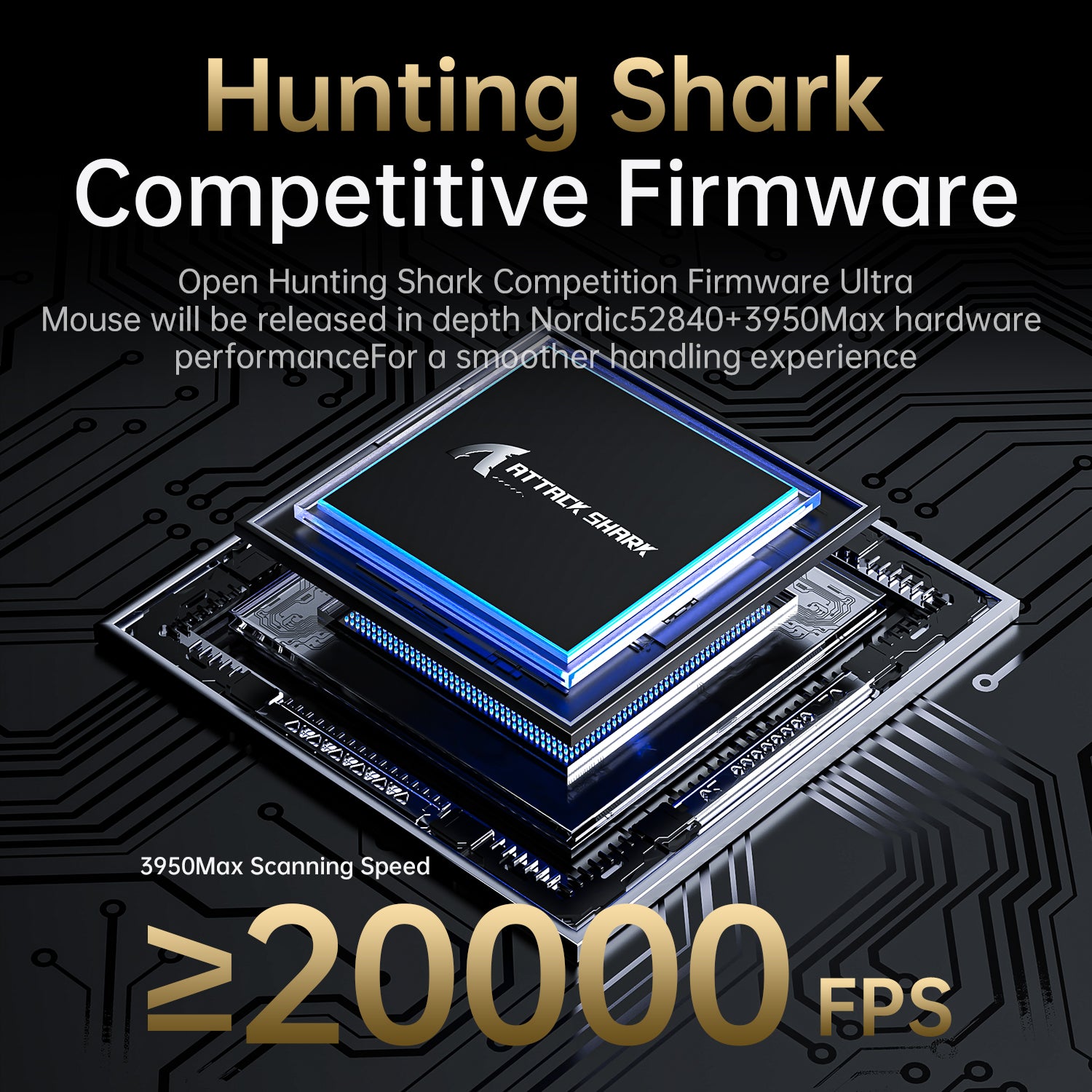 ATTACK SHARK V5 Ultra-Lichte Driemodi Gaming Muis