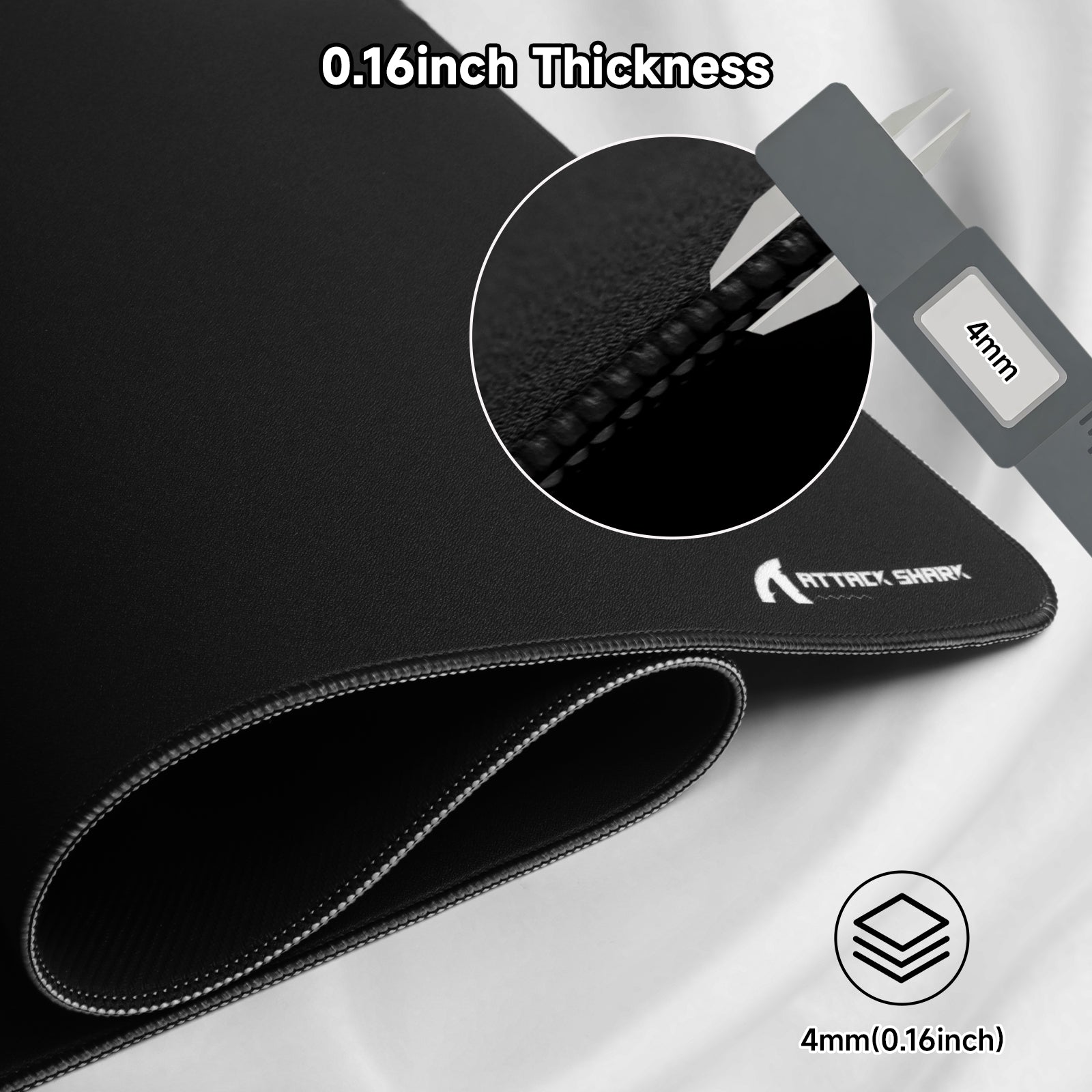ATTACK SHARK CM02PRO eSport Gaming Muismat (900x400x4 MM)