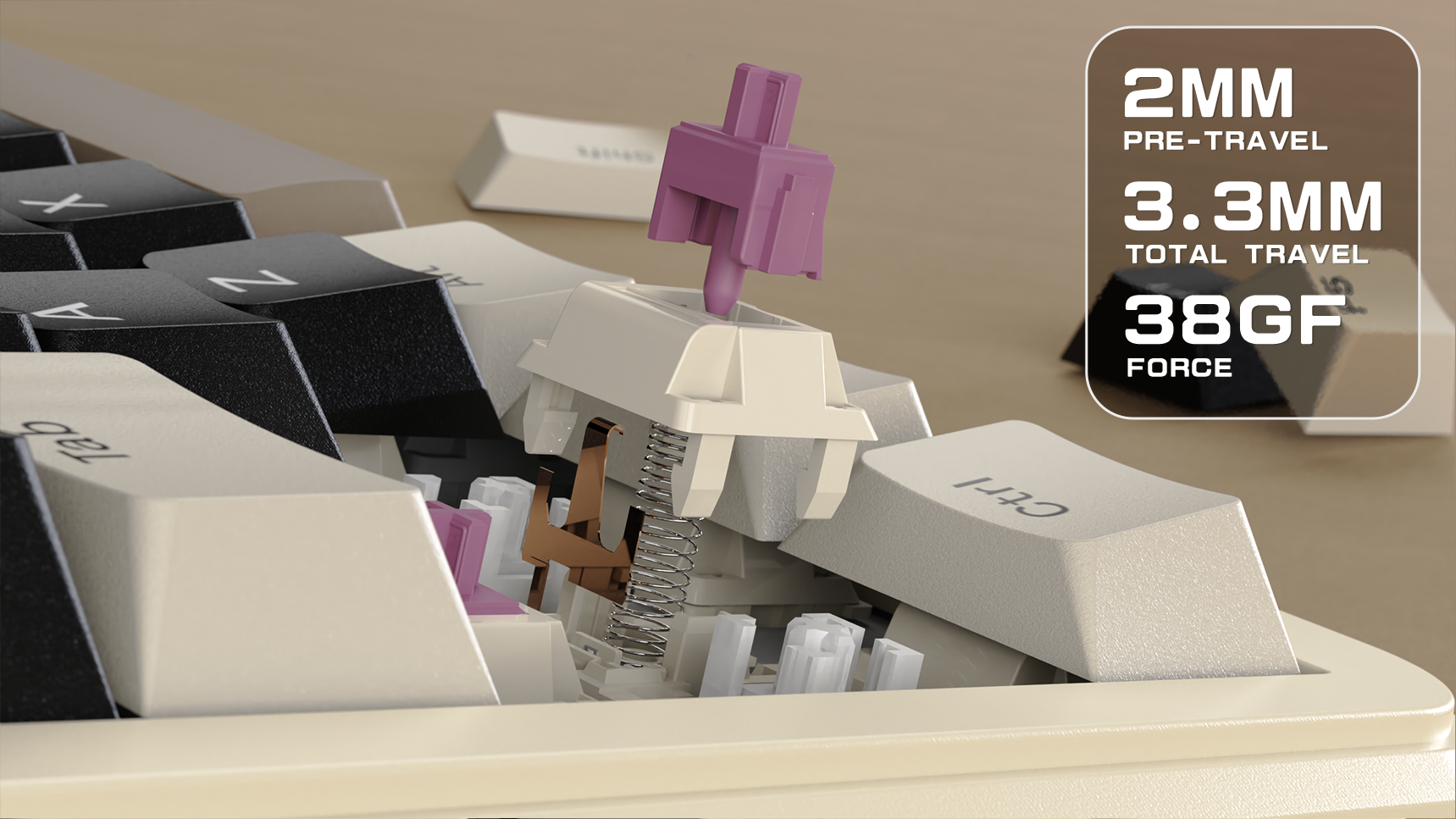 ATTACK SHARK X85PRO Tri-mode Gasket Mechanical Keyboard