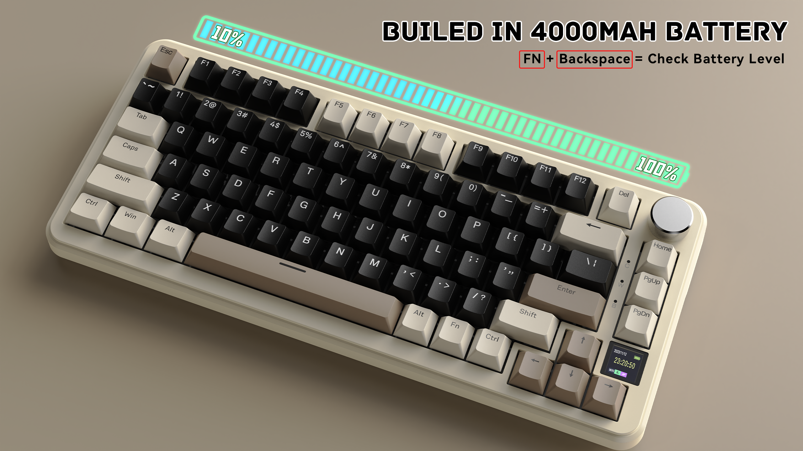 ATTACK SHARK X85PRO Tri-mode Gasket Mechanical Keyboard