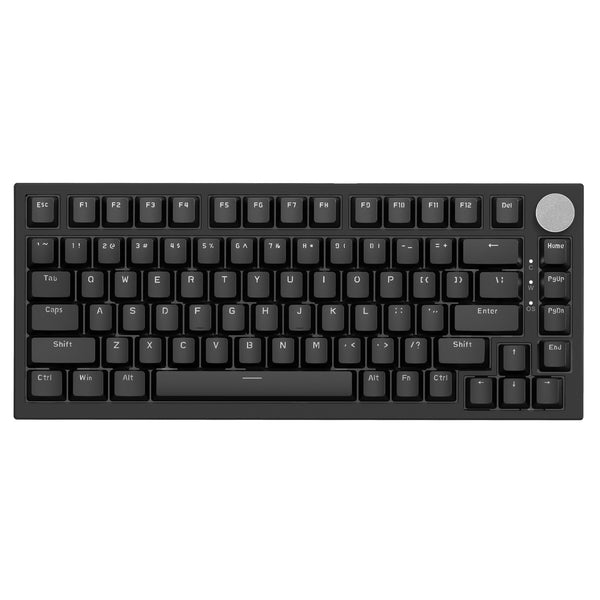 Zwart (Lineaire Rode Switch,Witte Verlichting)