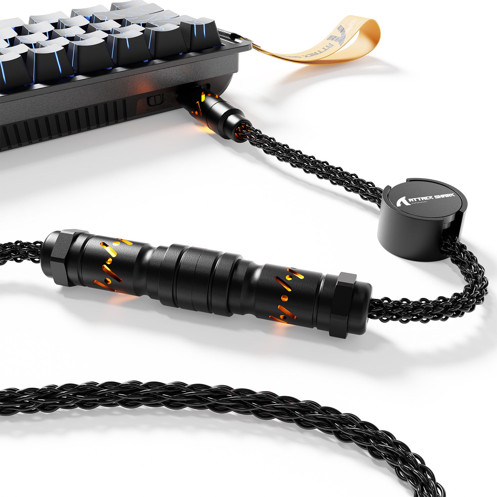 ATTACK SHARK C07 Aangepaste Aviator Kabel voor 8KHz Magnetisch Toetsenbord