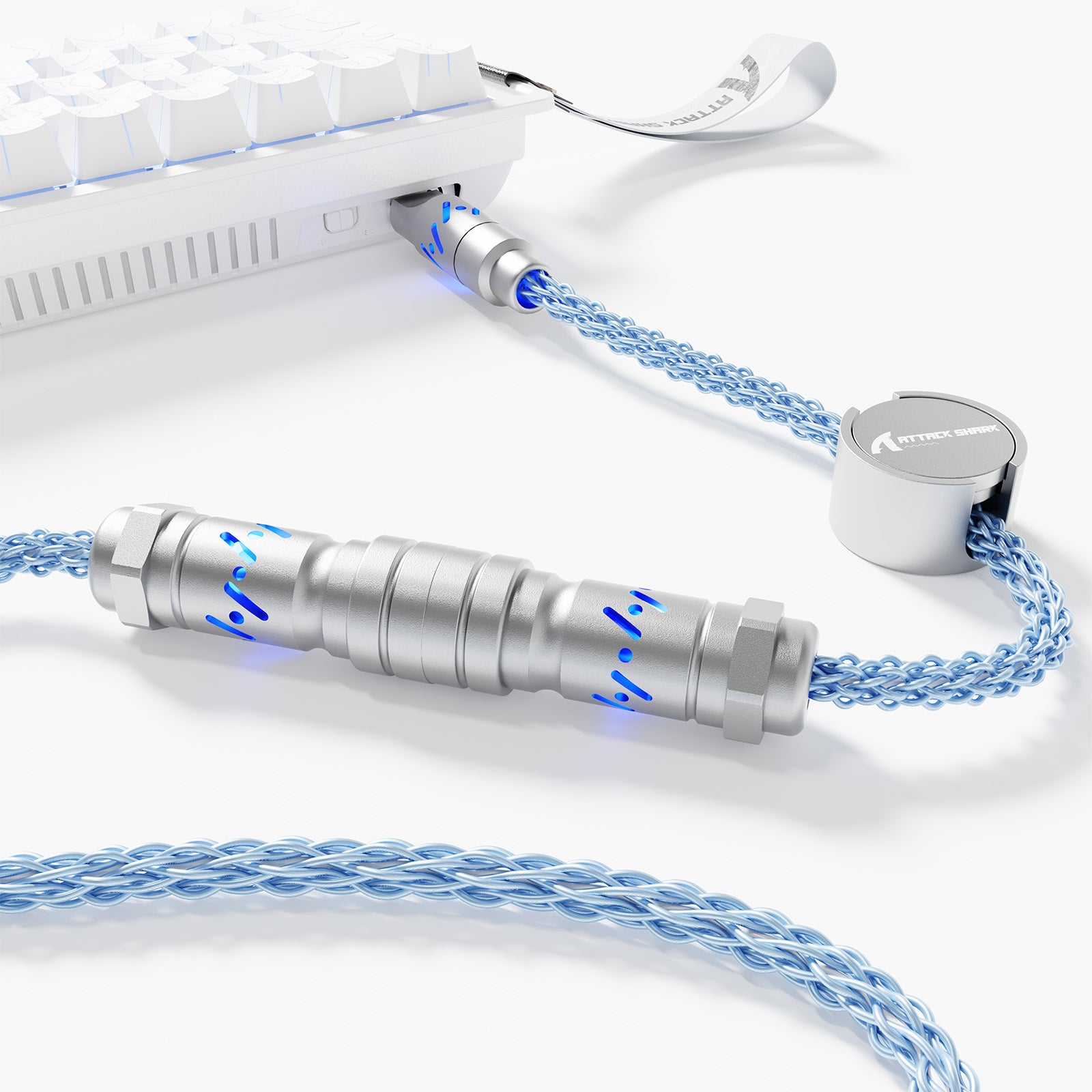 ATTACK SHARK C07 Aangepaste Aviator Kabel voor 8KHz Magnetisch Toetsenbord