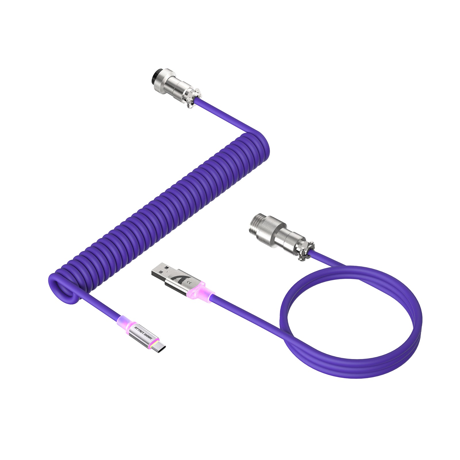 ATTACK SHARK C01Ultra Aangepaste Aviator Kabel voor 8KHz Magnetisch Toetsenbord