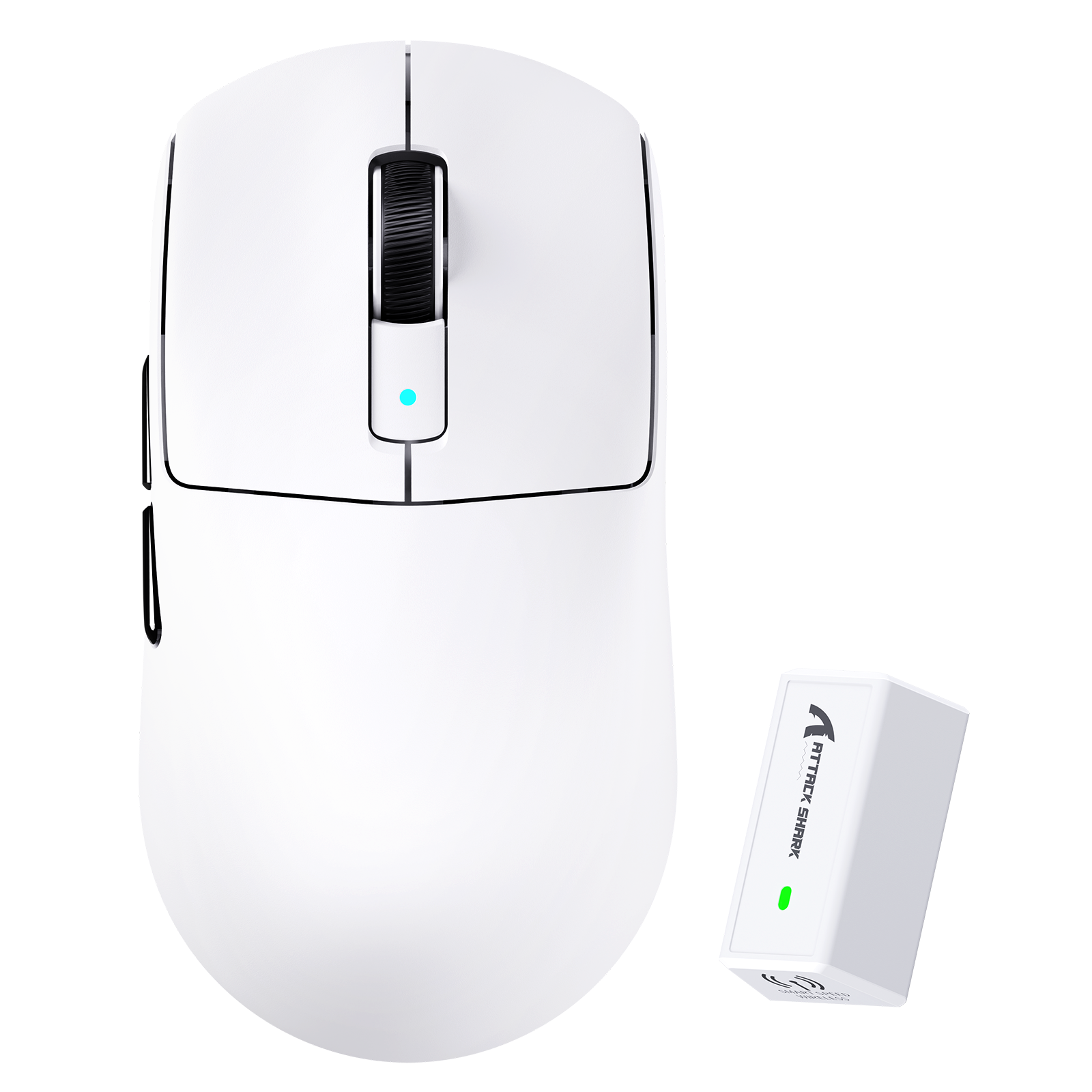 ATTACK SHARK R6 Ultralichte 39g Draadloze 8K PAW3950MAX Gaming Muis