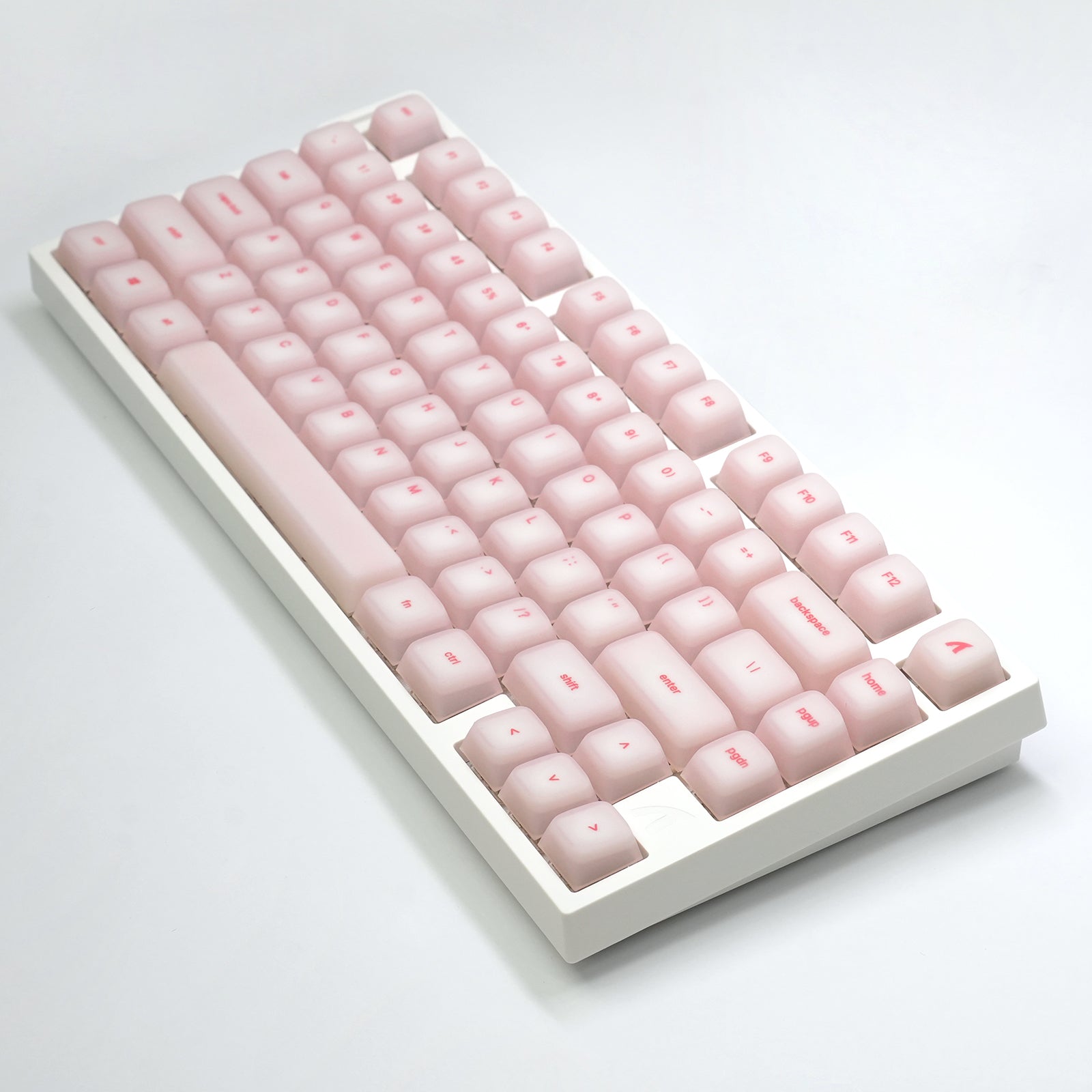 ATTACK SHARK SK01 113 toetsen siliconenkeycaps, Cherry-profiel, ANSI, roze