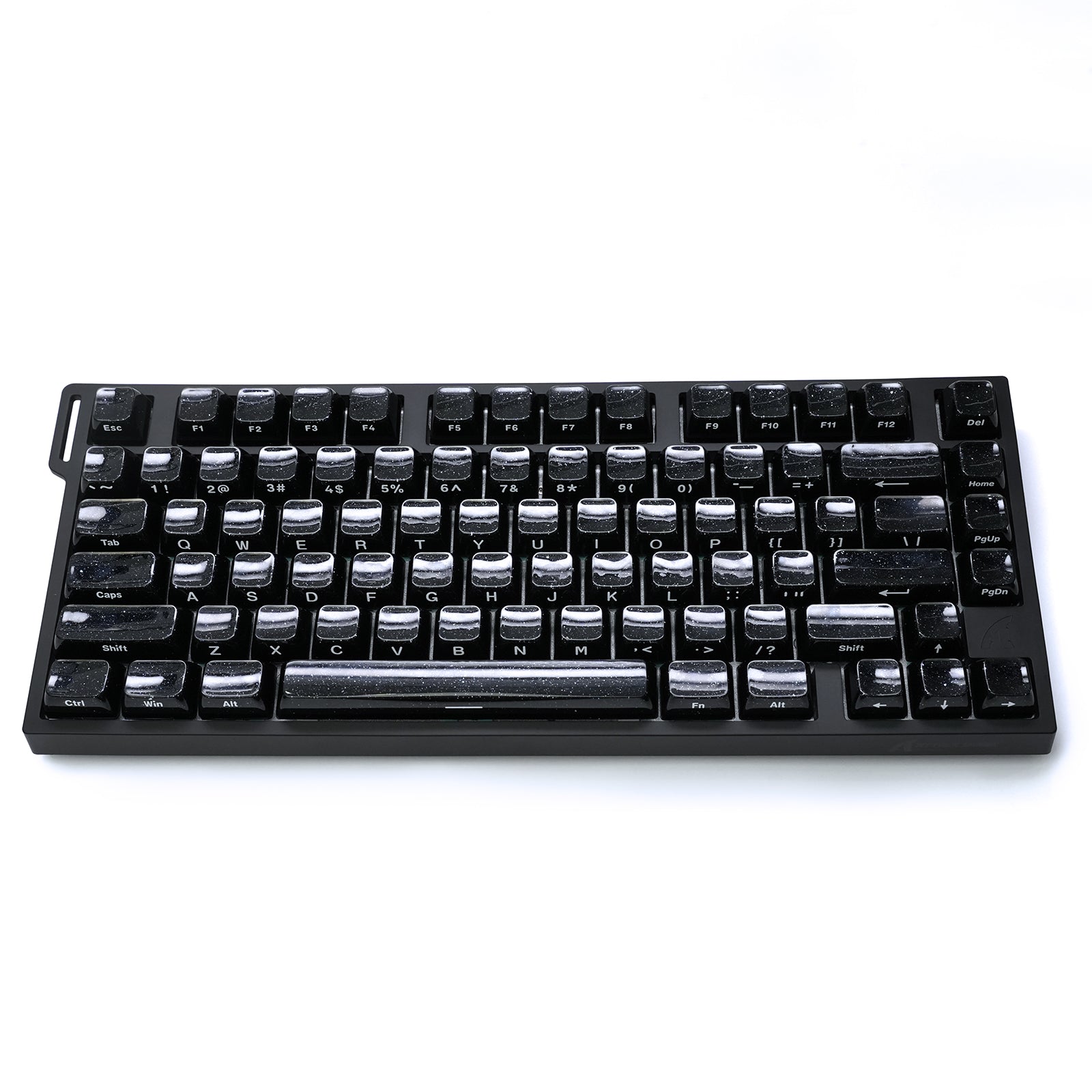 ATTACK SHARK SK03 136 toetsen, kristallen keycaps, ASA-profiel, ANSI/ISO