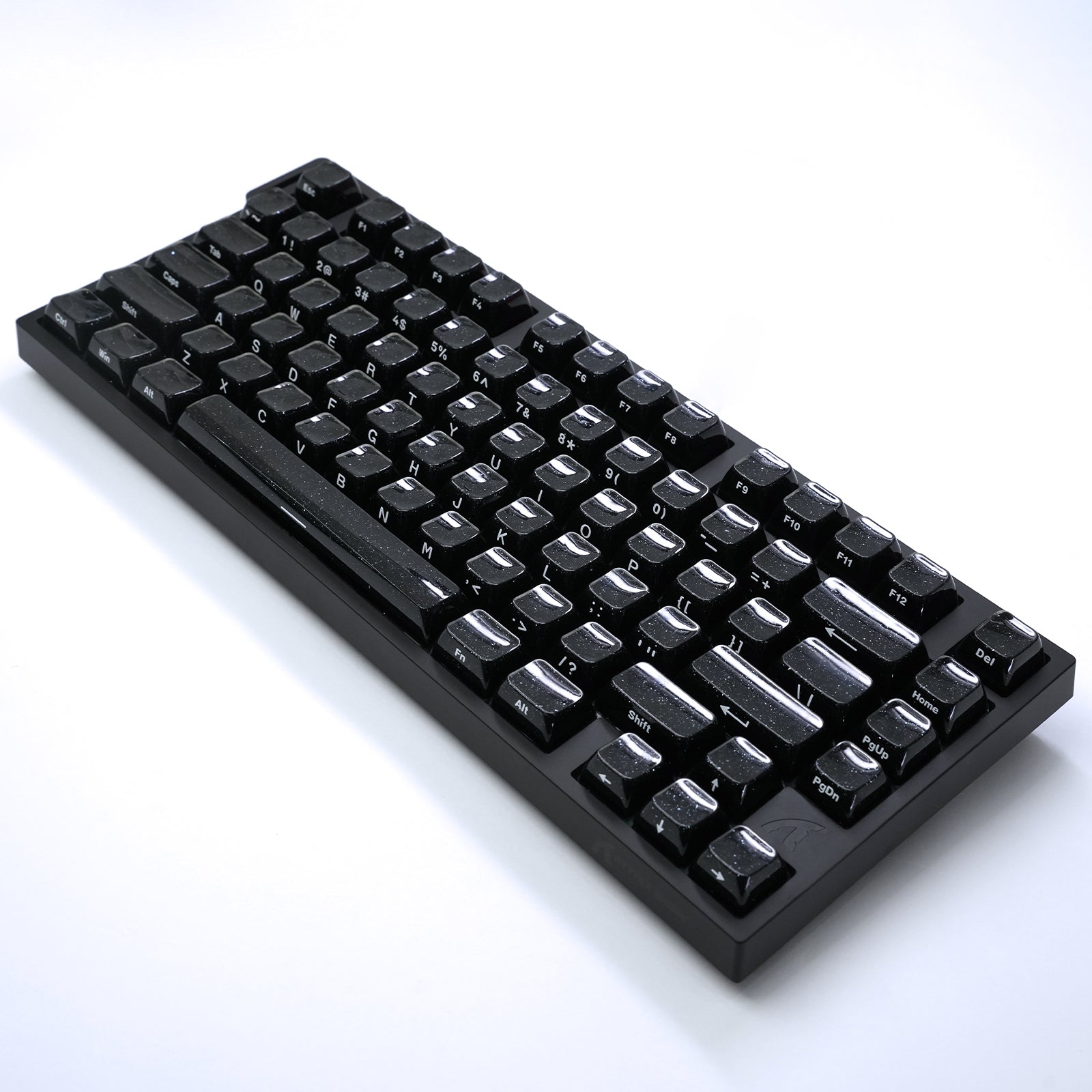 ATTACK SHARK SK03 136 toetsen, kristallen keycaps, ASA-profiel, ANSI/ISO