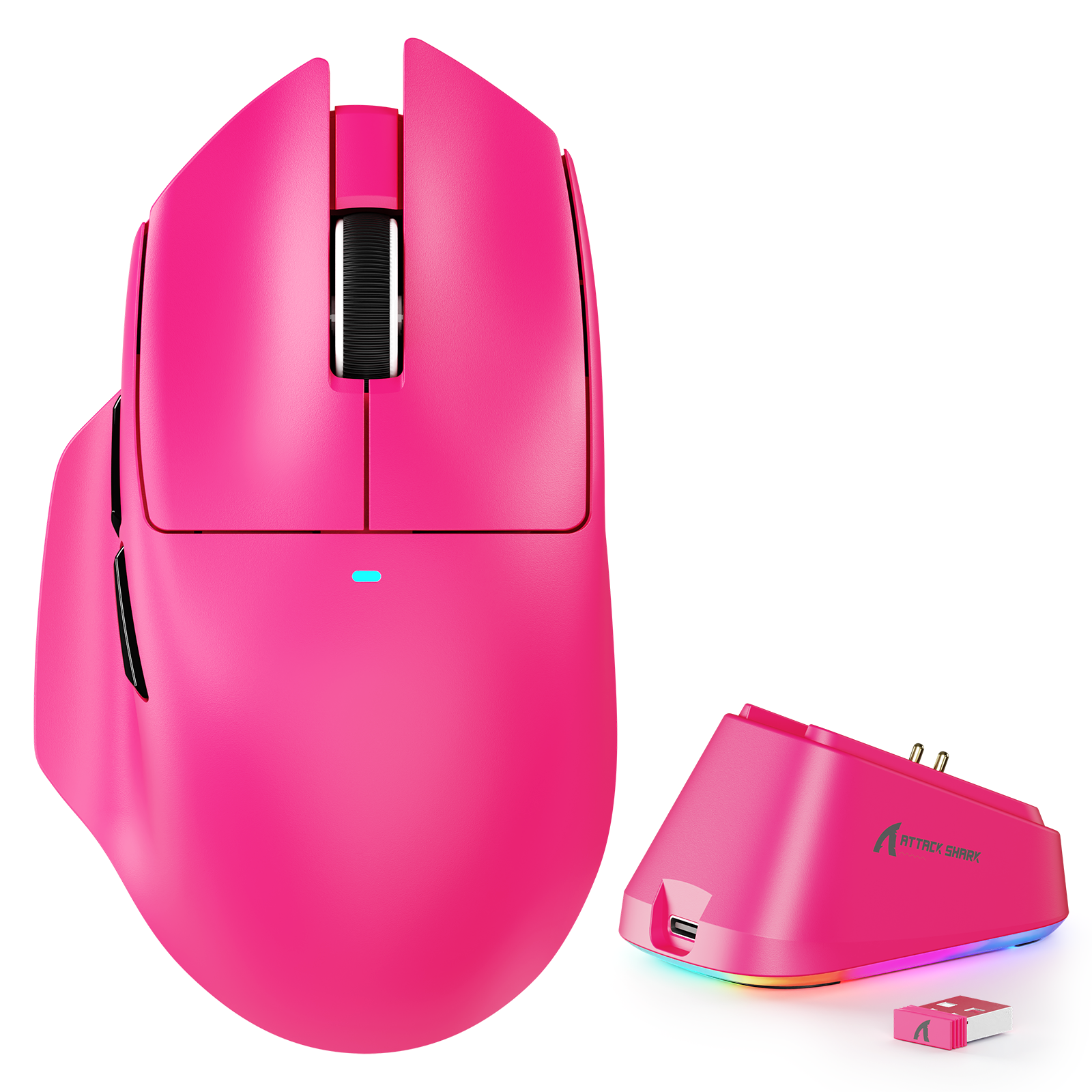 ATTACK SHARK V6 Ultra-Lichte Tri-Mode Gaming Muis