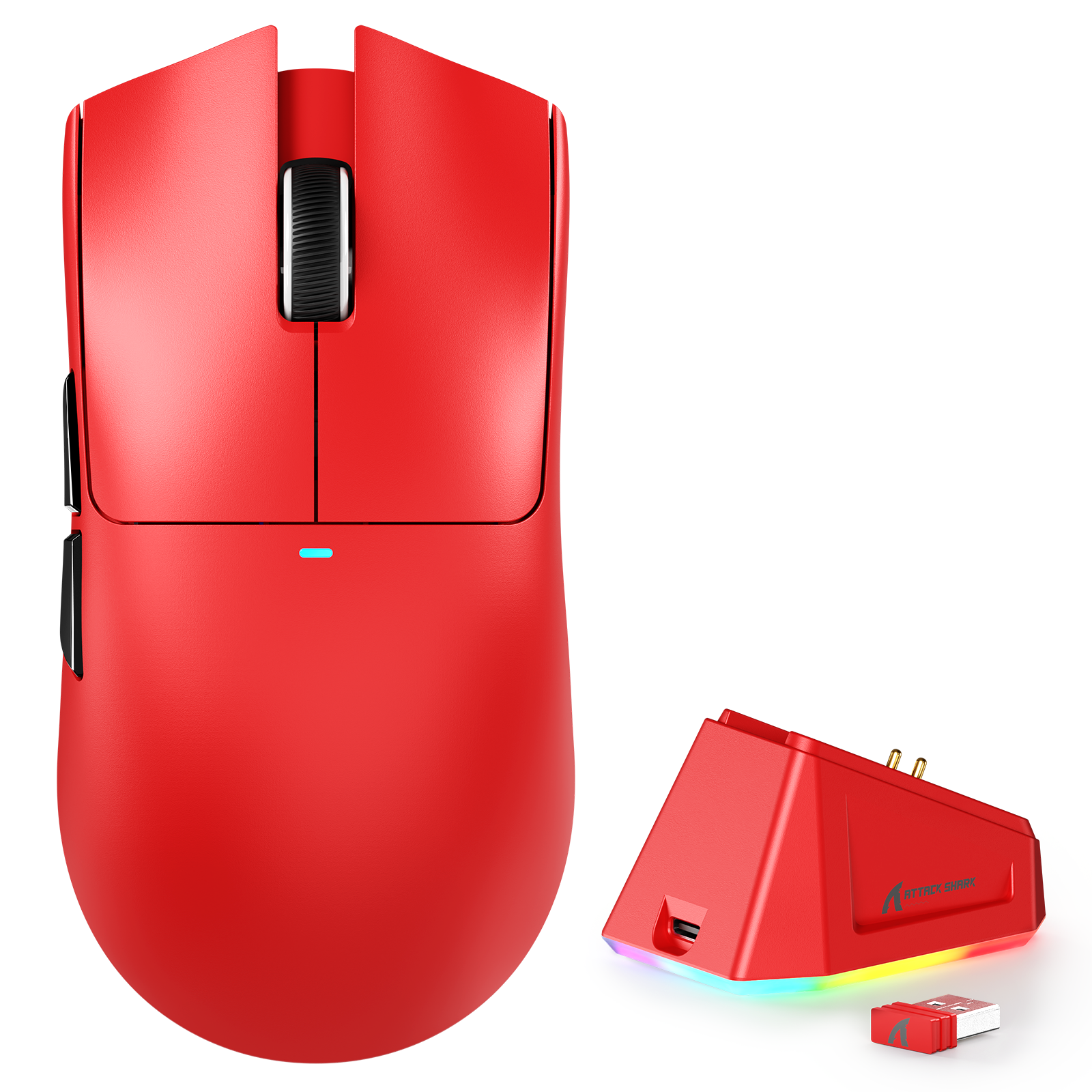 ATTACK SHARK X11 Draadloze Gaming Muis met Oplaaddock