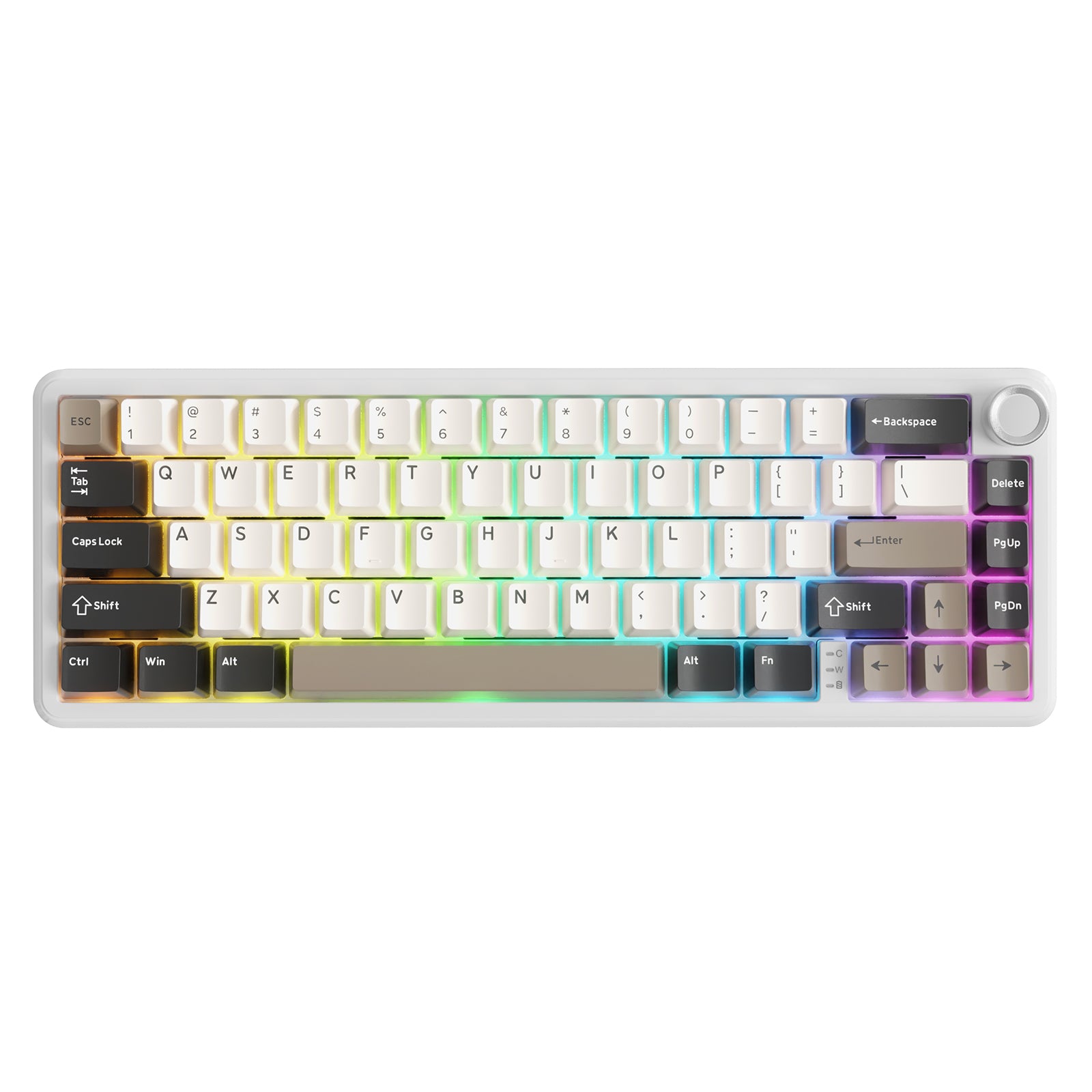 ATTACK SHARK X66 Draadloos Mechanisch Toetsenbord met Zijbedrukte PBT Toetsen
