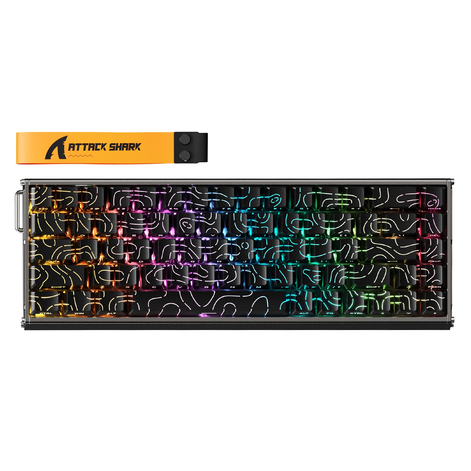 ATTACK SHARK X68MAX HE Rapid Trigger Aluminium Toetsenbord Magnetische Schakelaar