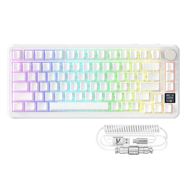 Witte Contouren (met C01PRO Kabel) / Blueberry Switch (Lineair)