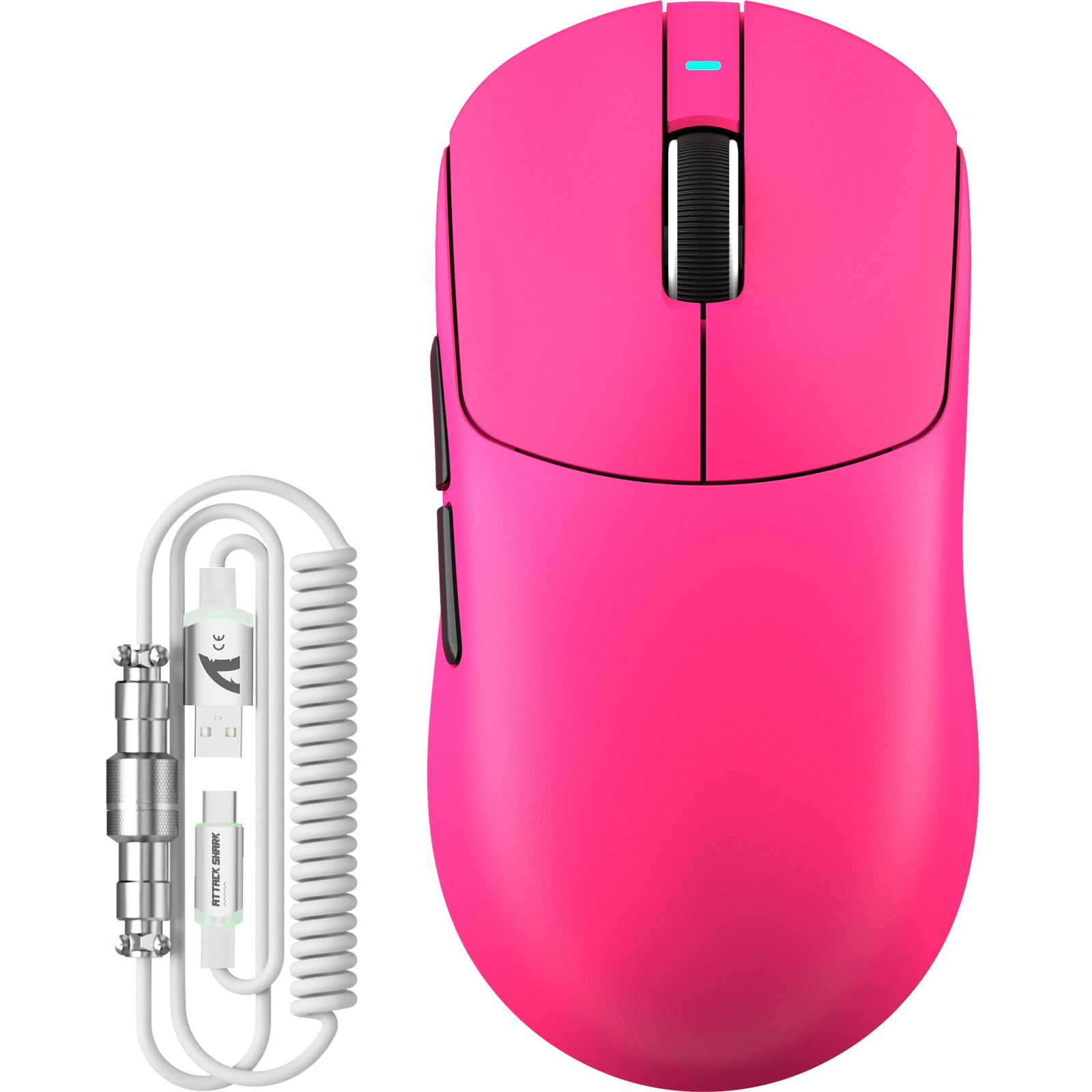 ATTACK SHARK X8PLUS Tri-mode Wireless Gaming Mouse With C06 ULTRA Cable