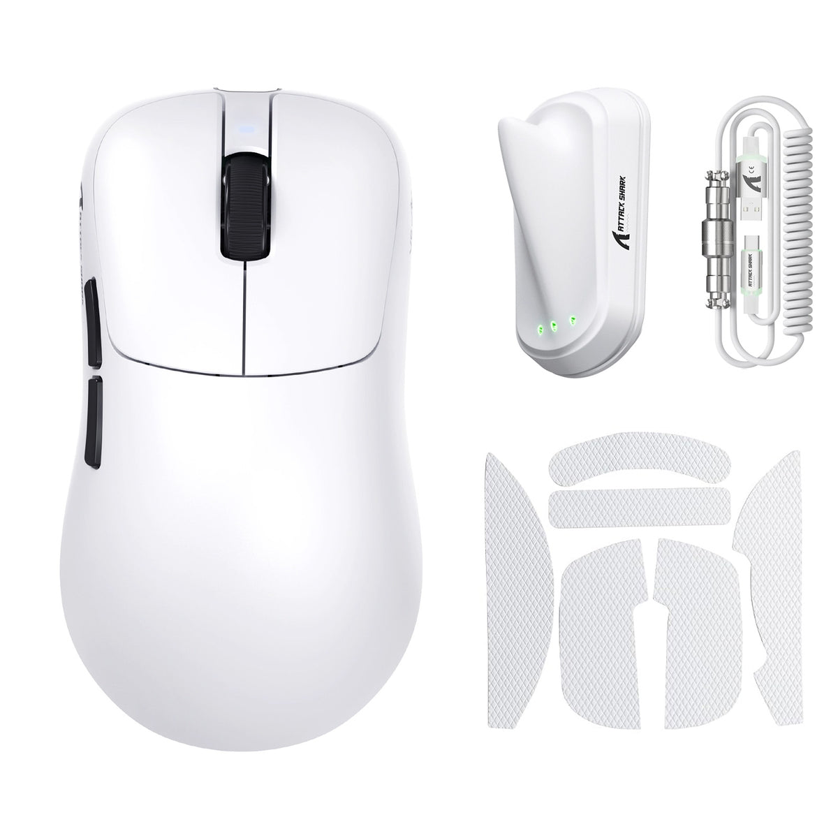 ATTACK SHARK V2 AIR PAW3955MAX ergonomische draadloze gamingmuis